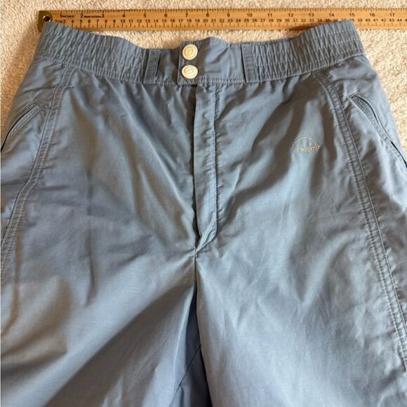 Vintage Bogner Ski Pants Womens Sz 8 Softshell Blue Cotton Blend lined Stretch - Picture 11 of 13
